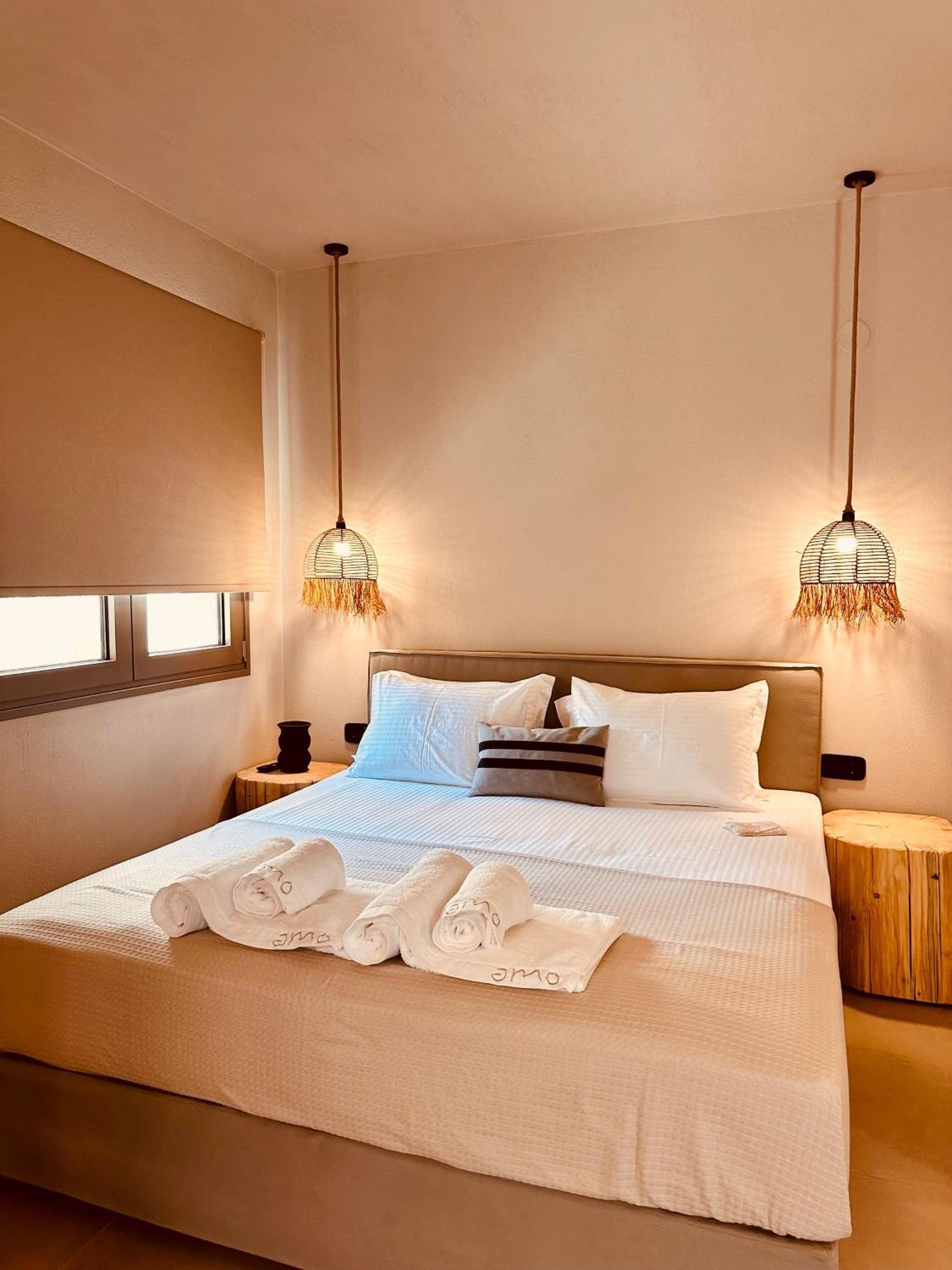 Amo Golden Suites Chrysi Ammoudia Luaran gambar