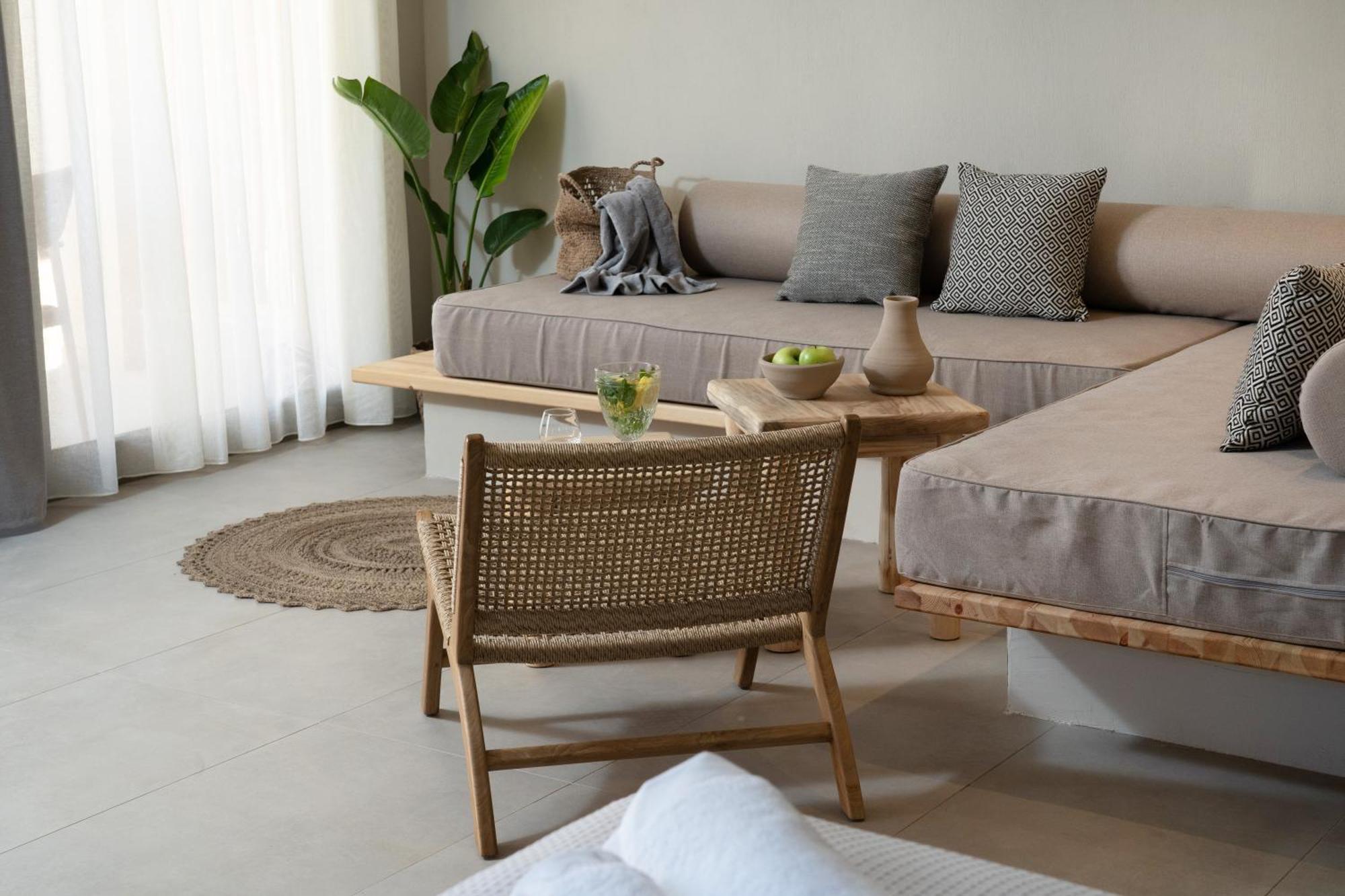 Amo Golden Suites Chrysi Ammoudia Luaran gambar