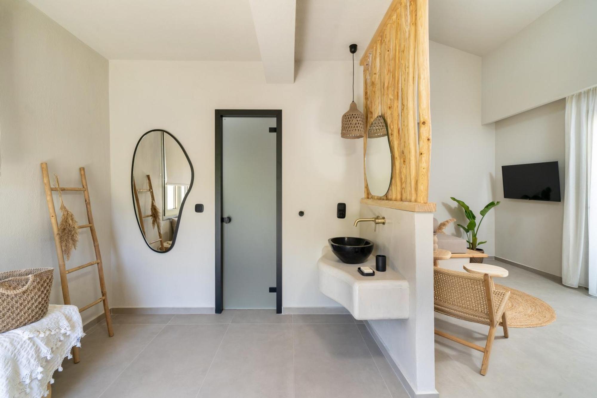 Amo Golden Suites Chrysi Ammoudia Luaran gambar
