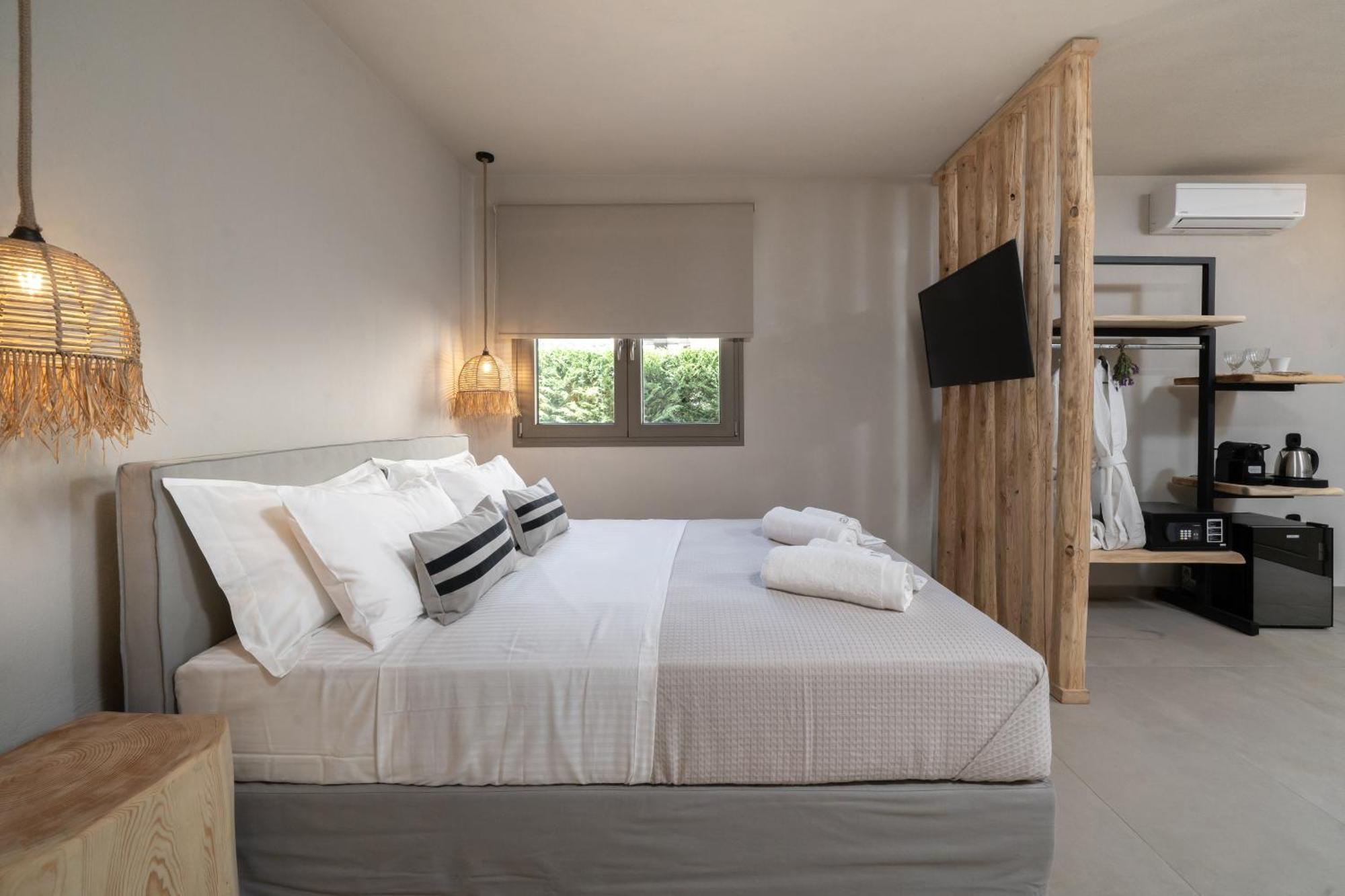 Amo Golden Suites Chrysi Ammoudia Luaran gambar