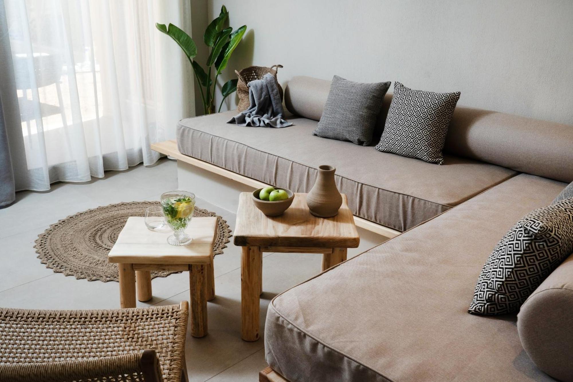 Amo Golden Suites Chrysi Ammoudia Luaran gambar
