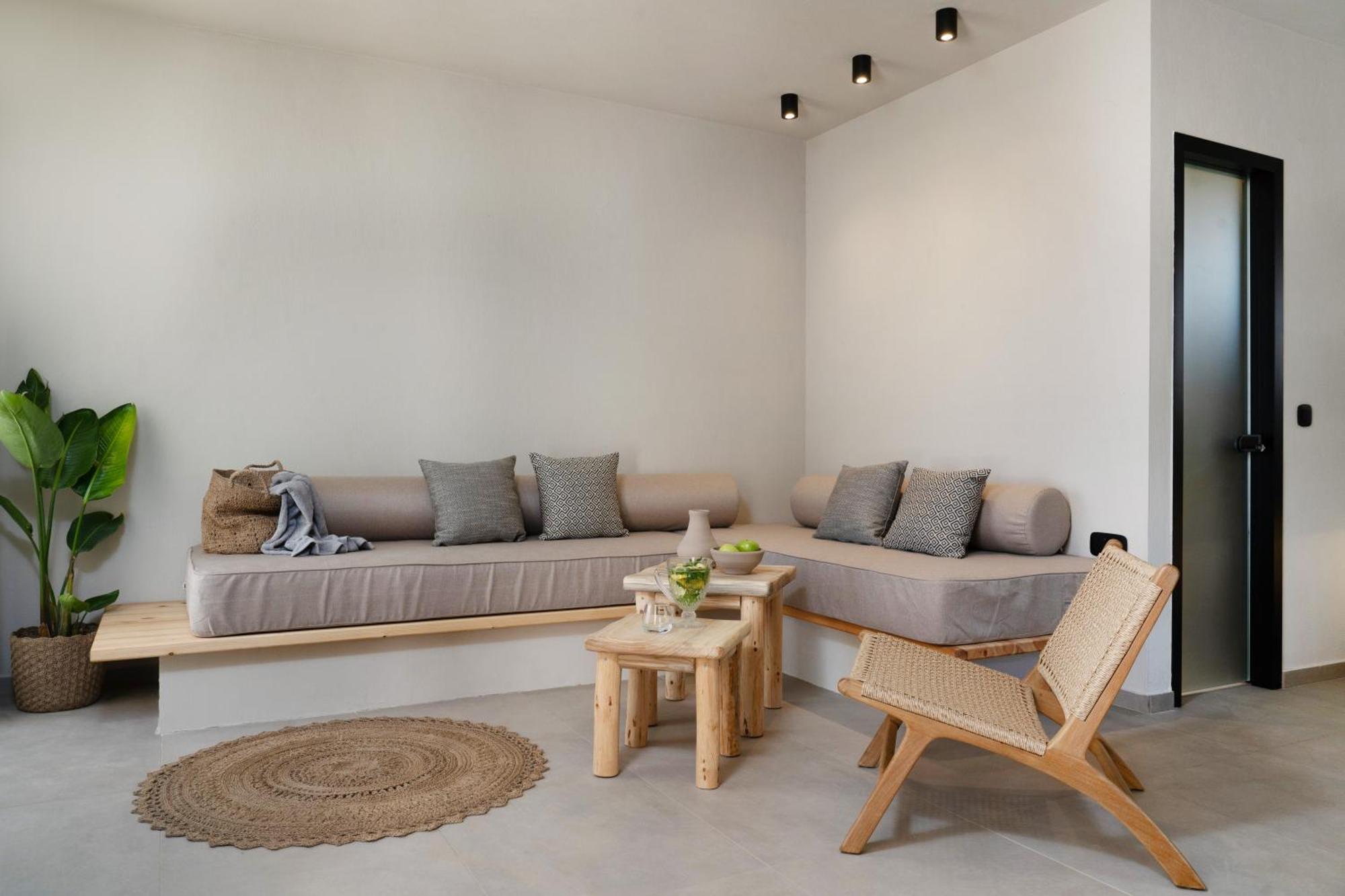 Amo Golden Suites Chrysi Ammoudia Luaran gambar